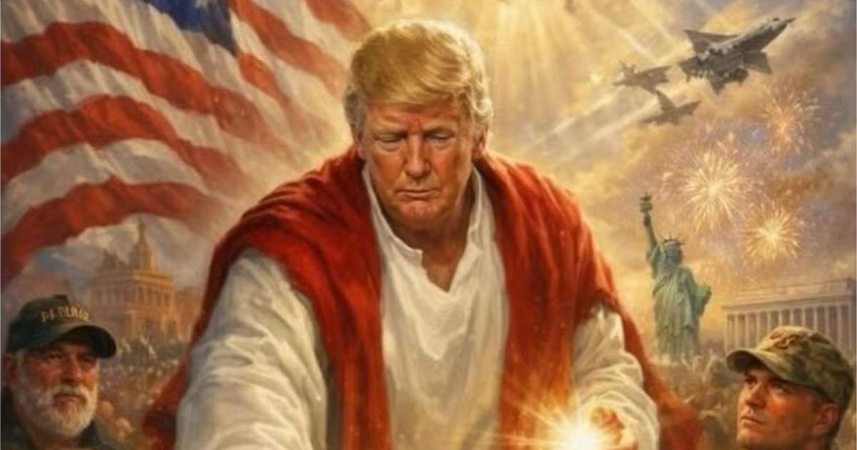 Trump chama papa Leão XIV de fraco e usa imagem de IA como Jesus após críticas do pontífice