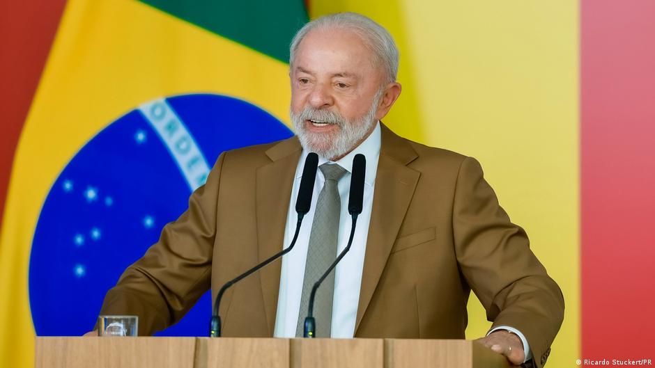Lula alerta para “lei do mais forte” e reforça parceria com a Alemanha