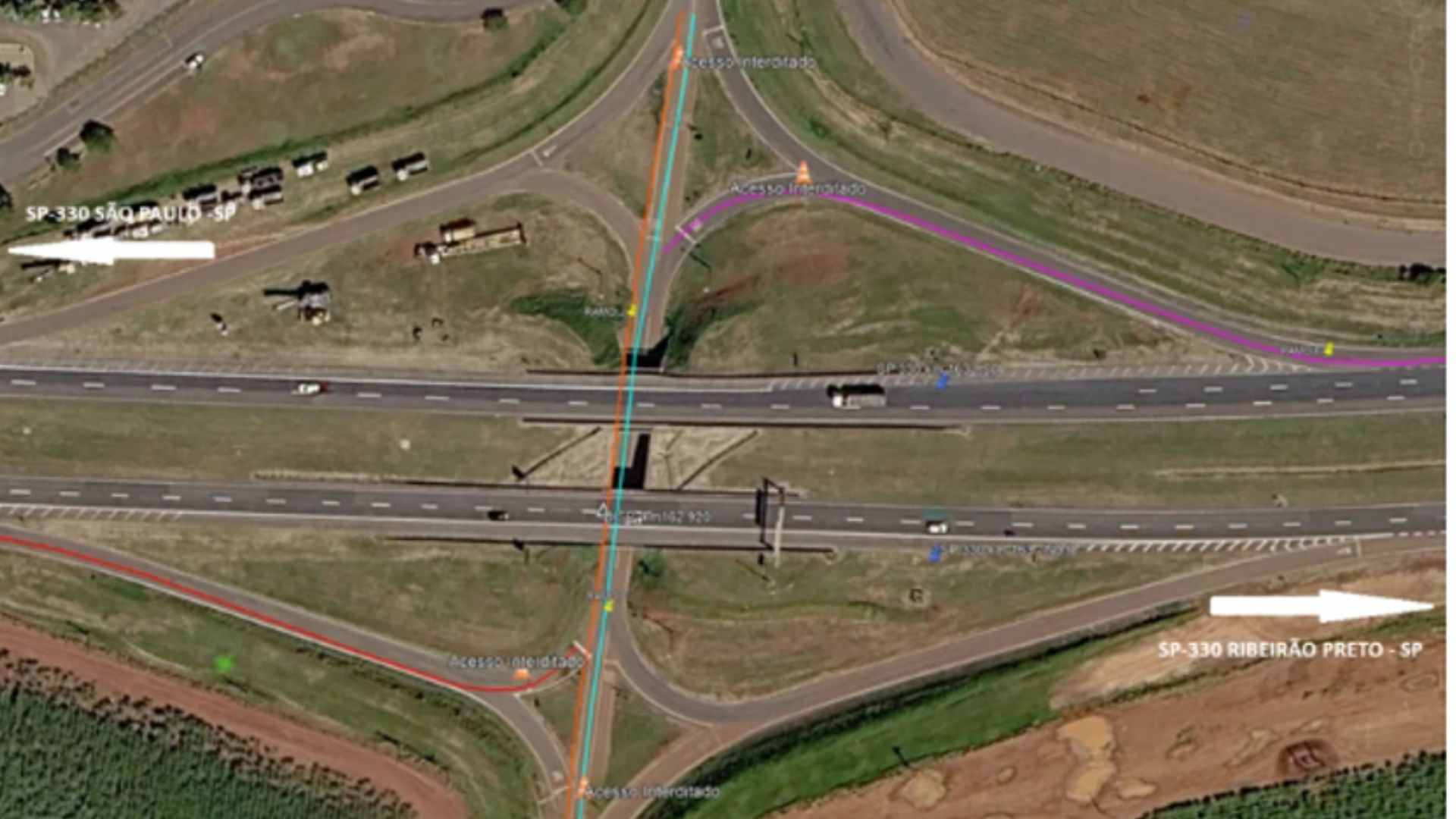 Interdição parcial de retorno na Rodovia Anhanguera altera tráfego em Araras nesta quinta-feira (6/08)