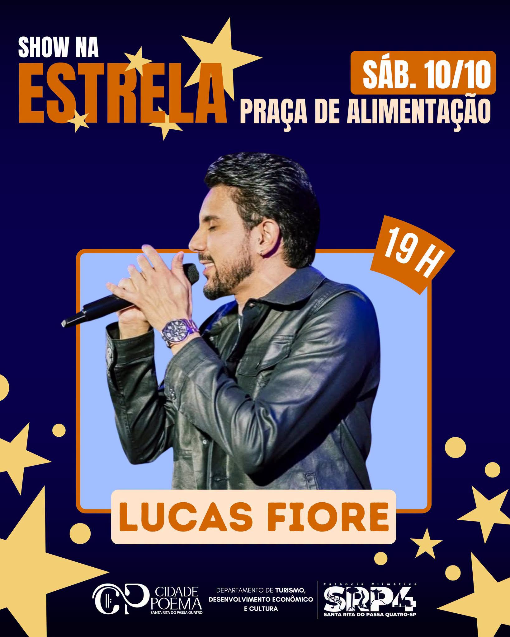 Lucas Fiore abre agenda de música ao vivo no distrito de Santa Cruz da Estrela pertencente a santa rita do passa Quatro (SP)