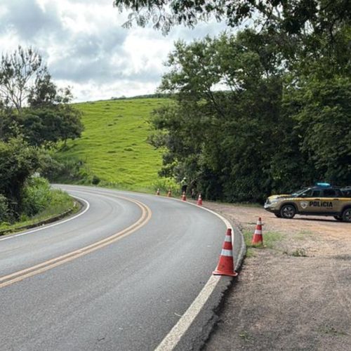 Motociclista morre em acidente na MG-455 nesta manhã de quinta-feira (08/01)