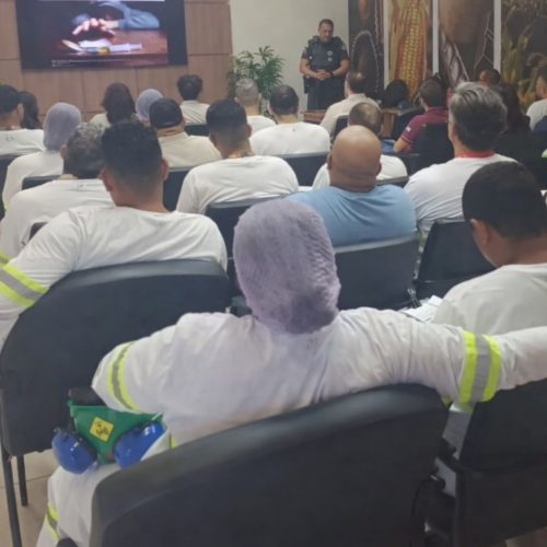 Polícia Militar promove palestras sobre prevenção às drogas em empresa de Porto Ferreira