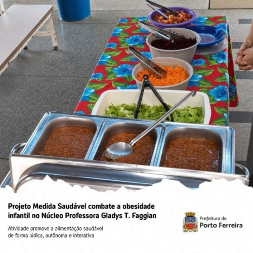 Projeto Medida Saudável leva educação alimentar a alunos de Porto Ferreira
