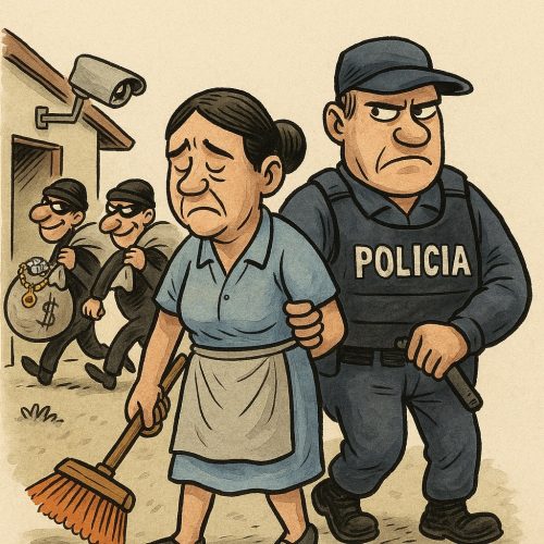Faxineira é presa por facilitar roubo milionário à casa da patroa