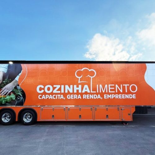 Governo do estado de SP lança carreta do Cozinhalimento para capacitar empreendedores e gerar renda