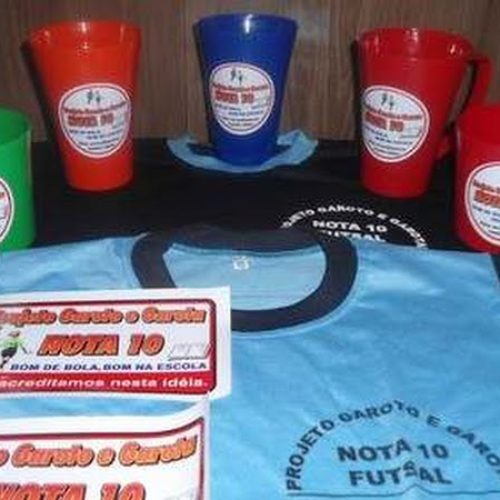 Projeto Garoto e Garota Nota 10 lançou produtos com marca
