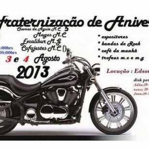 3ª Confraternização de Aniversários de motoclubes e moto grupo será em agosto