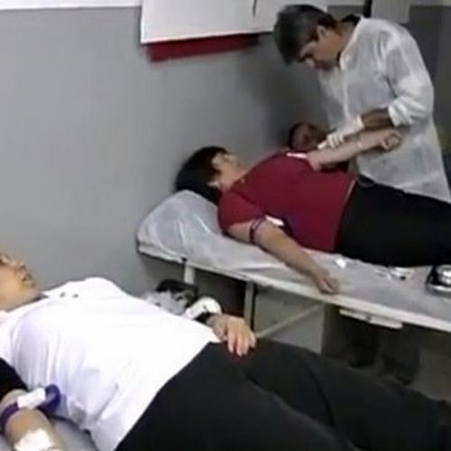 Campanha Bombeiro Sangue Bom 2013 em Porto Ferreira