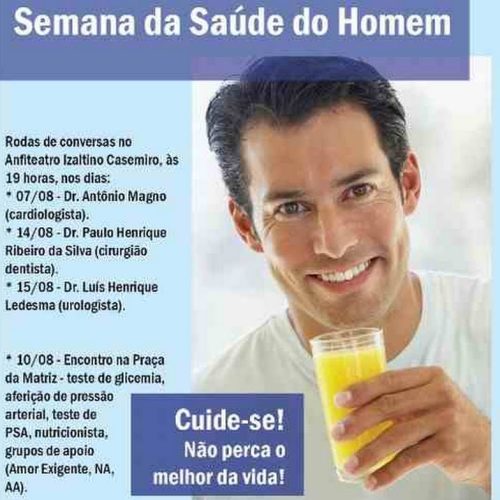 Semana da Saúde do Homem em Porto Ferreira