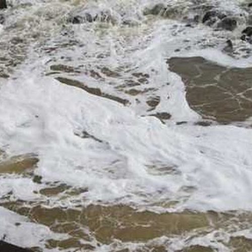 Cachoeira de Emas: espuma branca suspeita aparece no leito do rio Mogi Guaçu