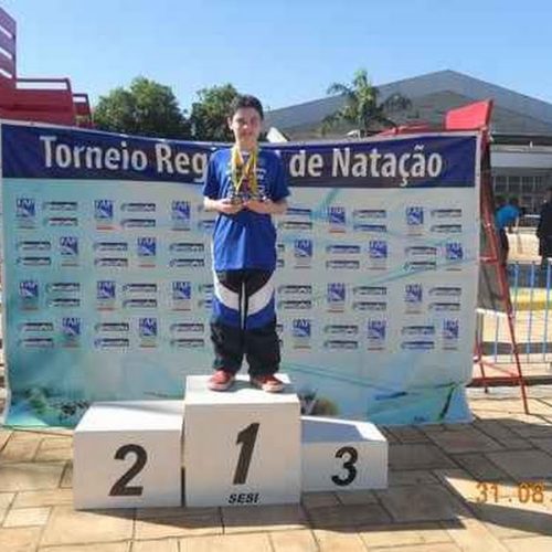 Atleta do Clube de Campo é destaque no Torneio Regional de Natação da F.A.P.