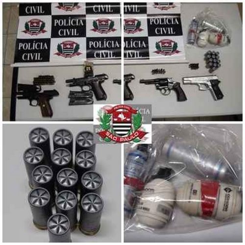 Polícia Civil prende soldador suspeito de ser o detentor de armas apreendidas