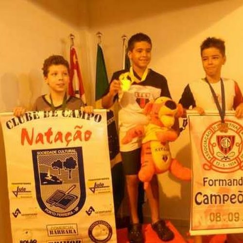 Clube de Campo participa da I Etapa de Verão do Troféu Amigos da Natação