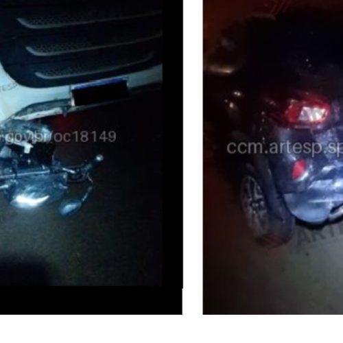 Motociclista morreu na noite de sábado (07/02) em acidente triplo no km 396 da SP-334