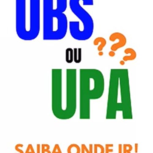 Prefeitura de Santa Rita orienta população sobre diferença entre UBS e UPA