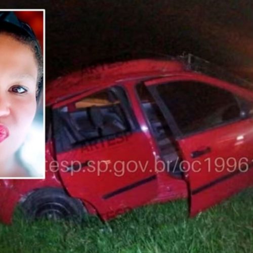 Identificada mulher que morreu em capotamento na Rodovia Washington Luís, em Itirapina (SP)