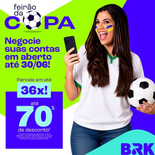 Feirão da Copa da BRK segue até a próxima semana com até 70% de desconto em Porto Ferreira
