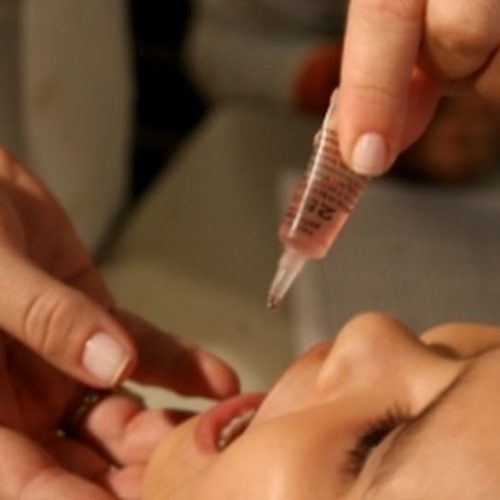Campanha de vacinação contra paralisia infantil será no próximo dia 12