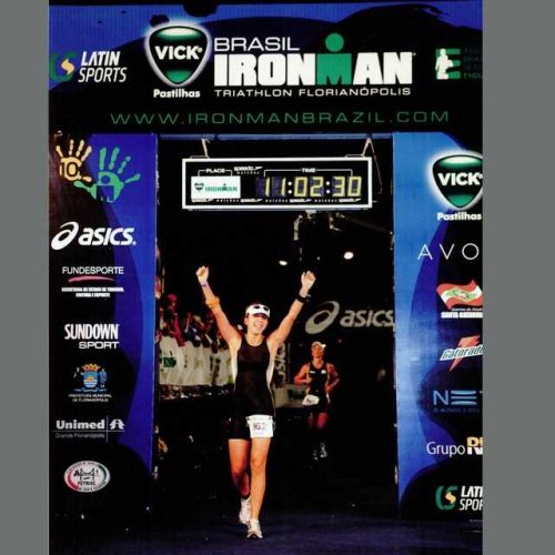 Taísa Gentina é vice-campeã do Ironman Brasil 2010