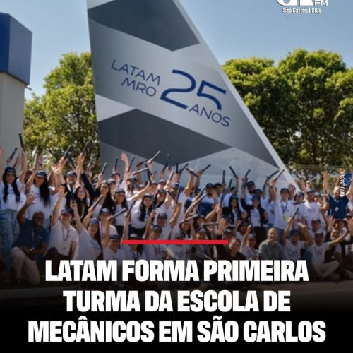 LATAM forma primeira turma da Escola de Mecânicos em São Carlos