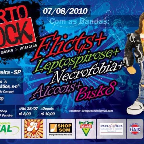 Banda Flicts estará no Curto Rock em Porto Ferreira