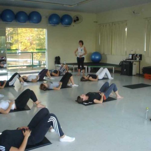 Academia do Clube de Campo oferece aula de Pilates