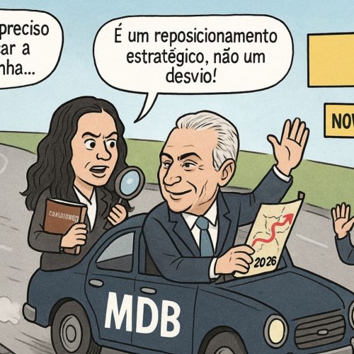 MDB sob liderança de Michel Temer e Baleia Rossi se reposiciona e caminha para a direita nas eleições de 2026