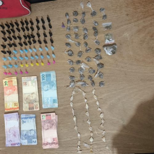 Polícia Militar prende homem por tráfico de drogas no Cristo Redentor em Porto Ferreira