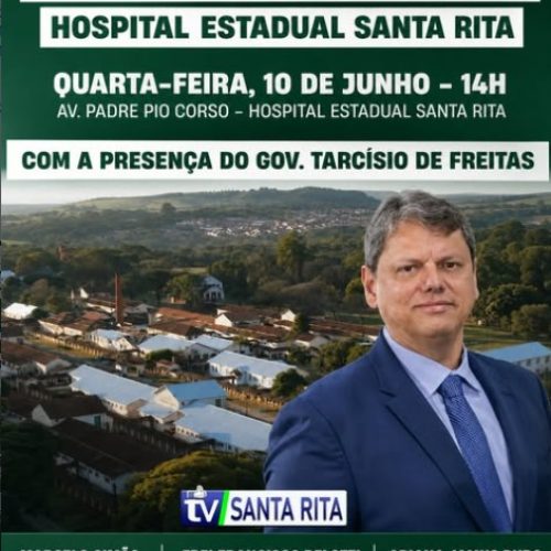 Santa Rita do Passa Quatro celebra entrega da reestruturação do Hospital Estadual Santa Rita