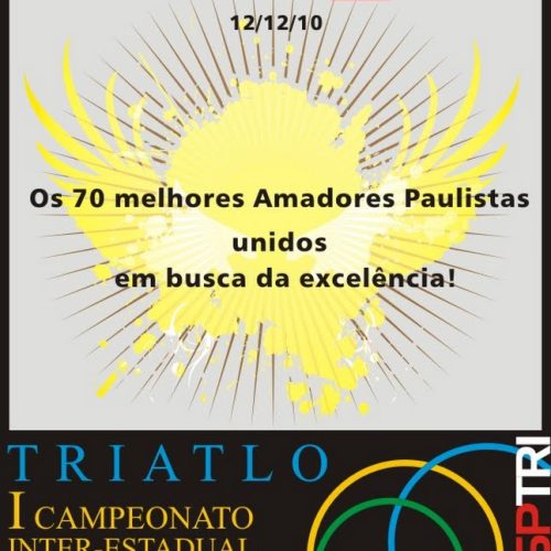 I Campeonato Inter-Estadual de triatlo: Olímpico por excelência