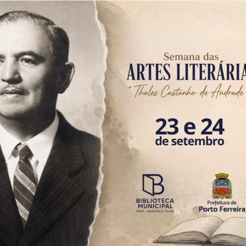 Semana das Artes Literárias promove programação especial em Porto Ferreira
