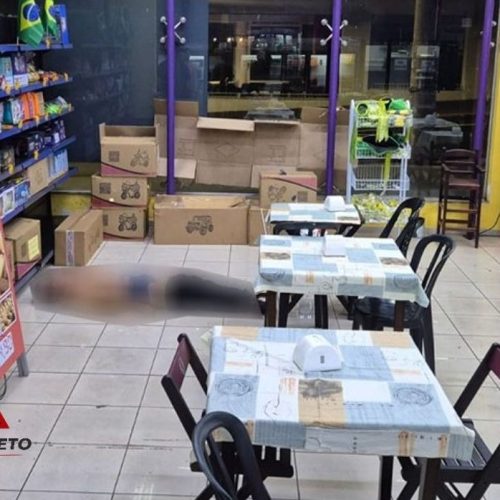 Homem morre após ser atingido por tiro dentro de loja no Centro de Ribeirão Preto