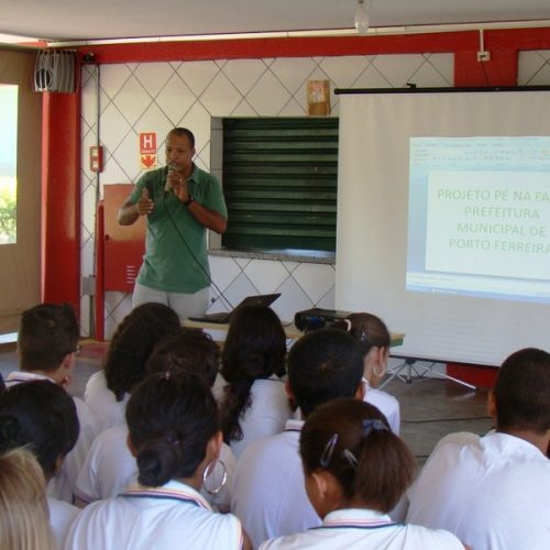 Trânsito – alunos do município assistiram a palestra de conscientização