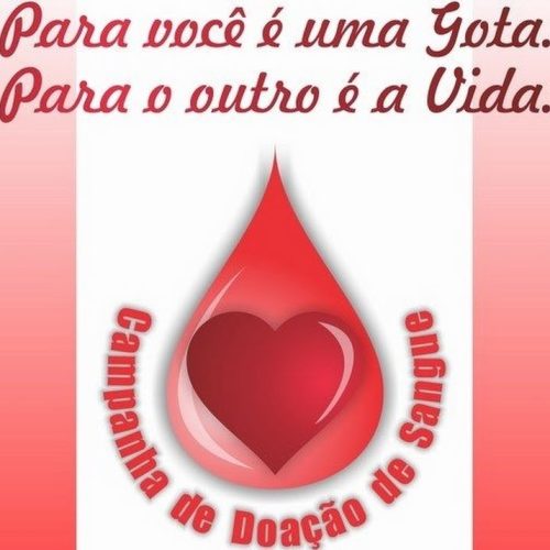 Semana Nacional de Doação de Sangue de 18 a 25 de novembro