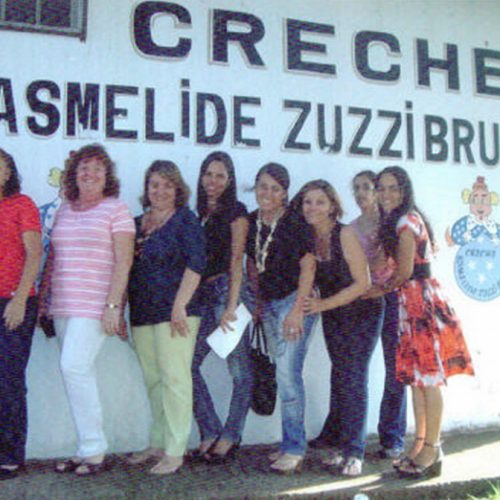 Creche Asmelide Zuzzi Bruno recebe palestra sobre combate à violência