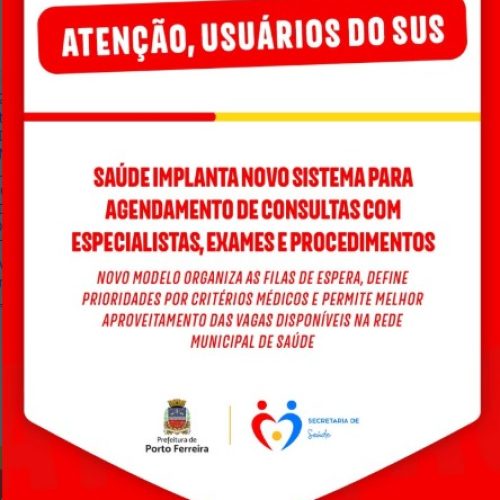 Porto Ferreira implanta sistema para agilizar consultas e exames especializados