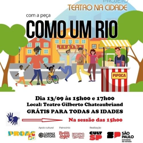 Projeto Teatro na Cidade leva espetáculo gratuito a Porto Ferreira