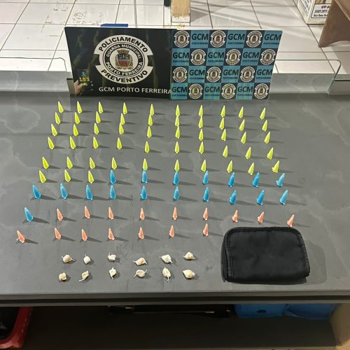 Homem é preso por tráfico de drogas no bairro Cristo Redentor em Porto Ferreira