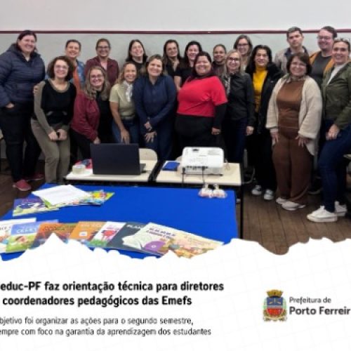 Educação de Porto Ferreira inicia replanejamento para o terceiro bimestre