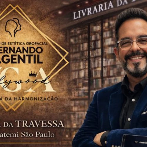 Dr. Antônio Fernando Gentil lança obra definitiva sobre “Harmonização Orofacial Cirúrgica”