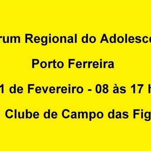 Porto Ferreira realiza 1º Forum Regional do Adolescente