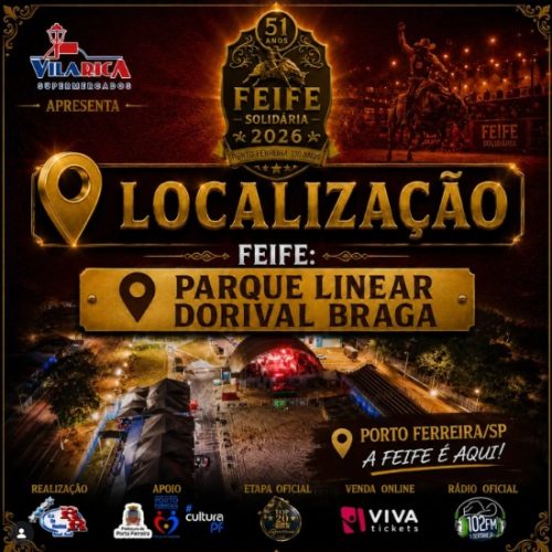 FEIFE Solidária 2026 será realizada no Parque Linear Dorival Braga em Porto Ferreira