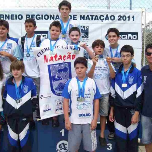 Natação do Clube de Campo conquista muitas medalhas em São José do Rio Preto