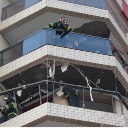 Pirassununga – Explosão destrói apartamento em prédio na região central