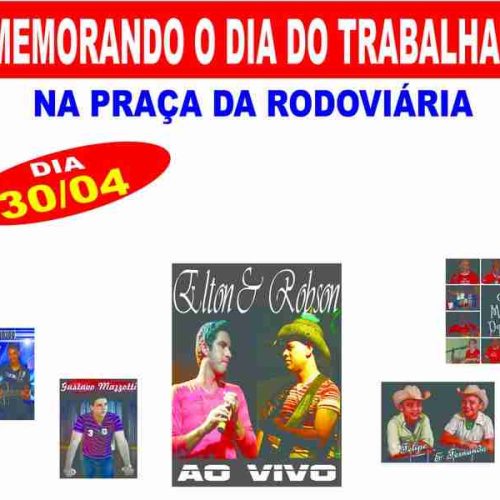 Dia do trabalhador será comemorado amanhã em Porto Ferreira
