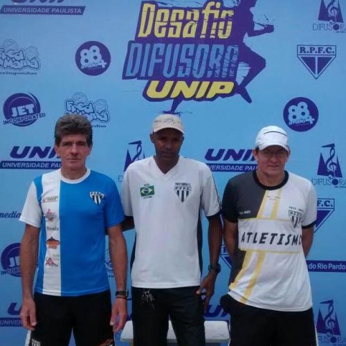 Atletismo do P.F.F.C. no pódio da corrida “Desafio UNIP”