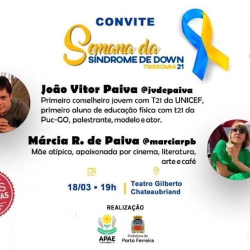 Inclusão em Foco: Porto Ferreira Celebra a Semana da Síndrome de Down com Evento Inspirador!
