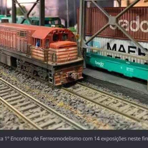 Pirassununga realiza neste sábado(19/08) e domingo(20/08) o “1º Encontro de Ferromodelismo”