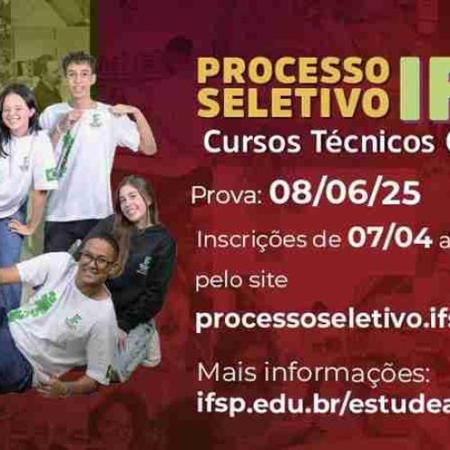 Quer um Futuro Brilhante? IFSP oferece Cursos Técnicos Gratuitos em diversas áreas!