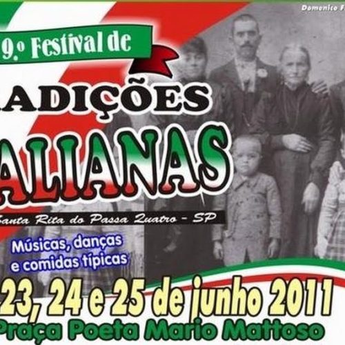 Santa Rita prepara a sua Festa Italiana com grandes shows